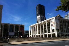07-2 The Metropolitan Opera House And New York Philharmonic David Geffen Hall In Lincoln Center New York City